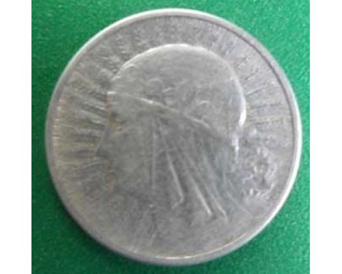 2 злотых 1934 год Польша Серебро Ядвига