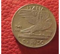 50 чентезимо 1941 года Италия  Состояние