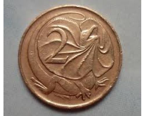 2 цента 1967-1984 год Австралия