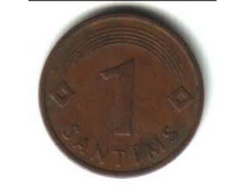 1 сантим 1997-2003 год Латвия