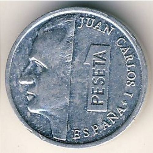 1 песета (1989–2001) Испания