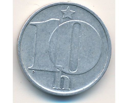 10 гелеров (1974–1990 г) Чехословакия