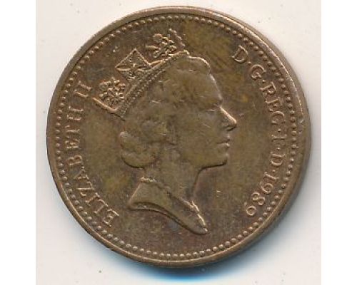 1 пенни (1982–1992 г) Великобритания