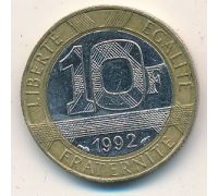 10 франков (1988–2000 г) Франция