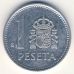 1 песета (1982–1989 г.) Испания