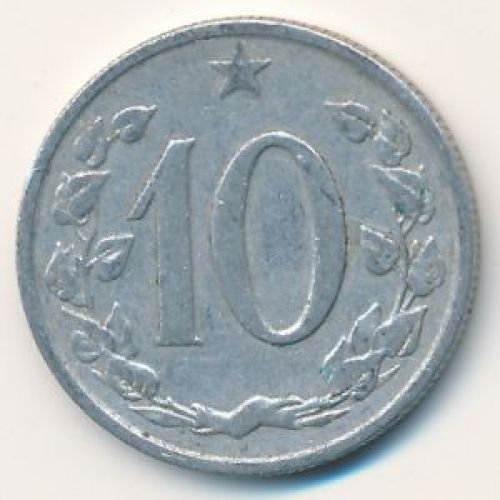 10 гелеров (1961–1971 г.) Чехословакия