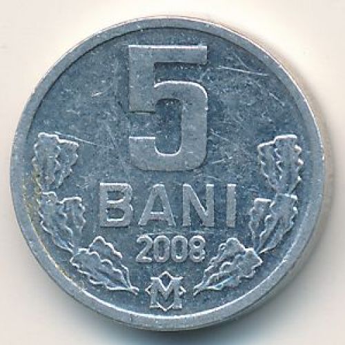 5 бани (1993–2008 г.) Молдова