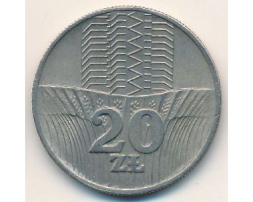 20 злотых 1973 год Польша