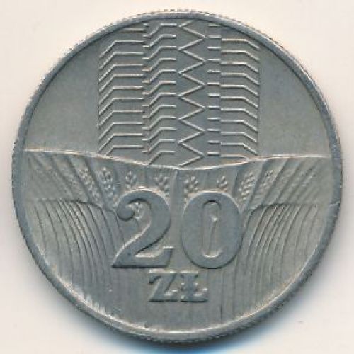 20 злотых 1976 год. Польша