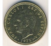 1 песета 1975 год Испания