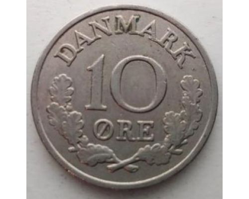 10 эре 1960-1971 года Дания