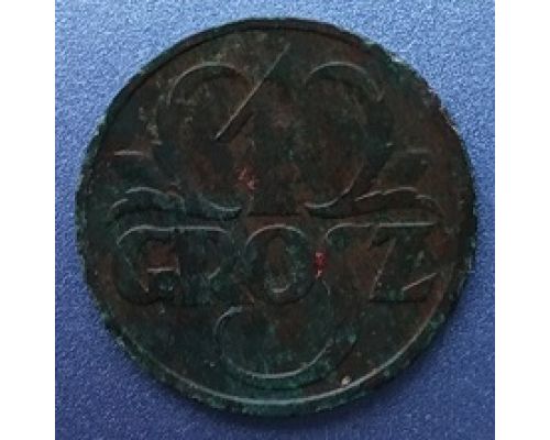 1 грош 1933 Польша Редкий