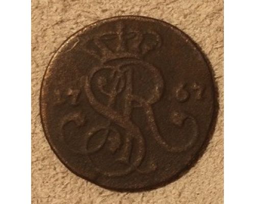 1 грош 1767 год Польша (3)