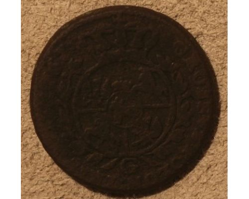 3 гроша 1767 год Польша Трояк Станислав Август
