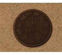 1 крейцер 1859 года A Австрия (2)
