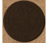 2 геллера 1899 года Австрия (2)