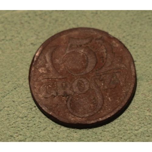 5 грошей 1923. Польша (8)