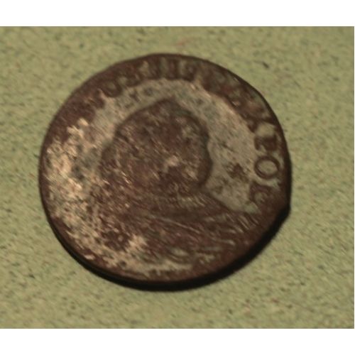1 грош 1757 год. Польша