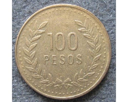 100 песо 1994 год Колумбия