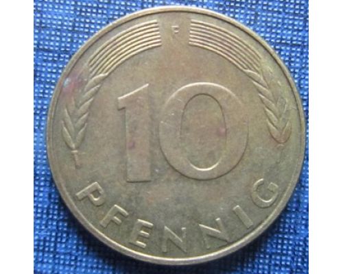 10 пфеннигов (1951–2001 г) Германия ФРГ