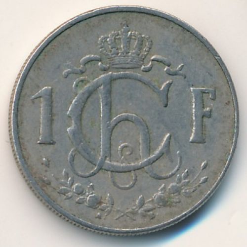 1 франк 1960 год Люксембург
