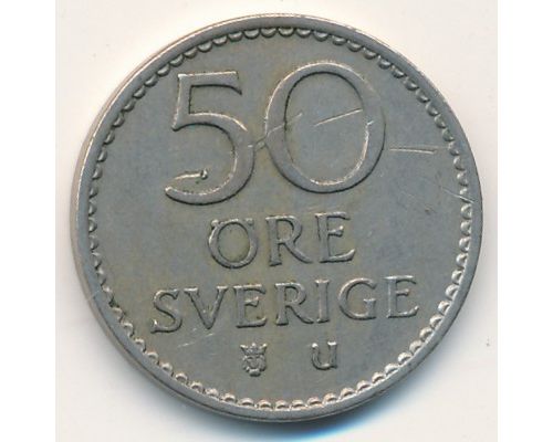 50 эре 1967 год Швеция