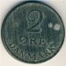 2 эре 1956 года. Дания. Фредерик IX