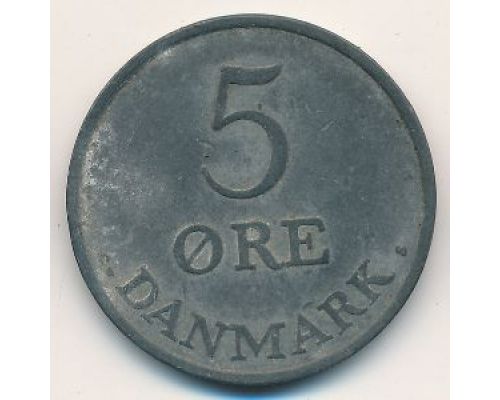 5 эре 1956 года Дания Фредерик IX