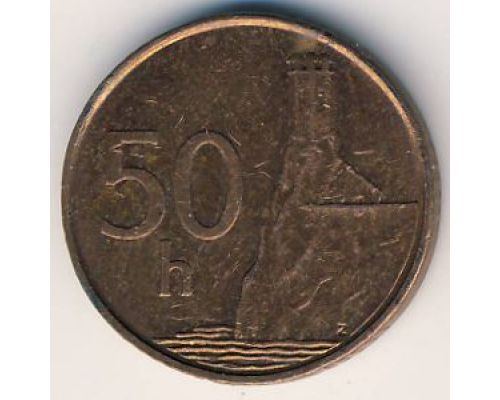 50 геллеров 1996 год Словакия