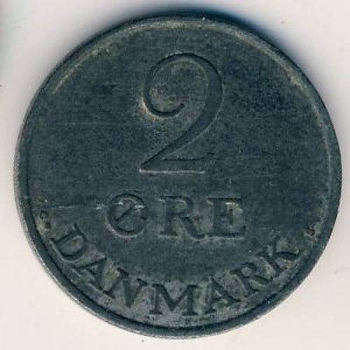 2 эре 1960 года. Дания. Фредерик IX