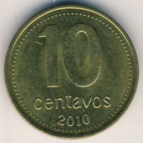 10 сентаво 2010 год. Аргентина