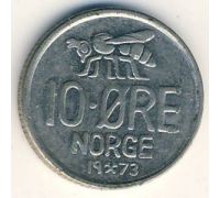10 эре 1973 год Норвегия Пчела
