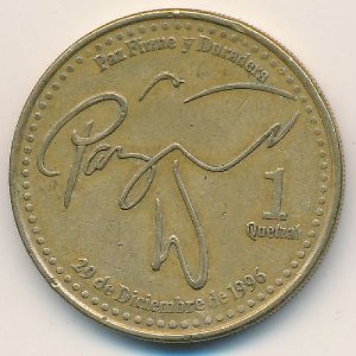 1 кетсаль 1999 год Гватемала