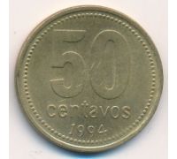 50 сентаво 1994 год Аргентина