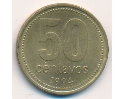 50 сентаво 1994 год Аргентина