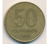 50 сентаво 2010 год Аргентина