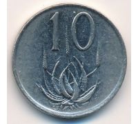 10 центов 1986 год ЮАР Алоэ