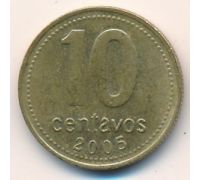 10 сентаво 2005 год Аргентина