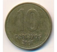 10 сентаво 2007 год Аргентина