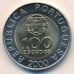 100 эскудо 2000 год. Португалия. Педро Нуниш