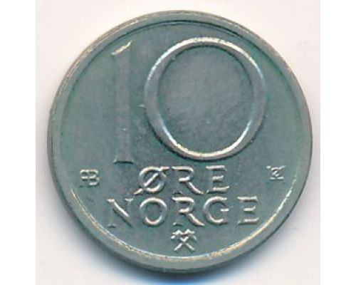 10 эре 1976 год Норвегия