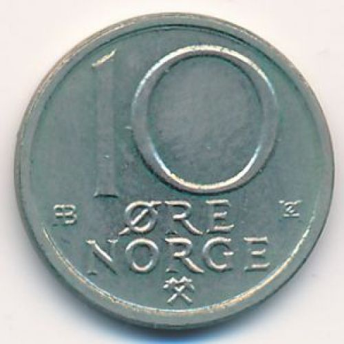 10 эре 1976 год Норвегия