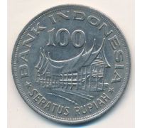 100 рупий 1978 год Индонезия Дерево Жизни