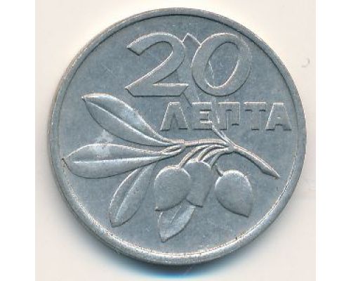 20 лепт 1973 год Греция Феникс