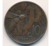 10 чентезимо 1923 года Италия 