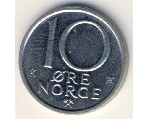 10 эре 1987 год Норвегия