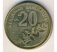 20 драхм 2000 год Греция