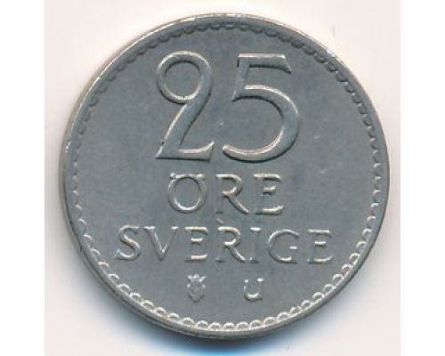 25 эре 1967 год Швеция