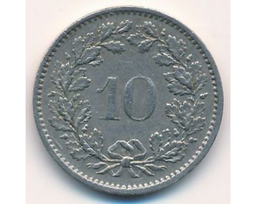 10 раппенов 1970 год Швейцария