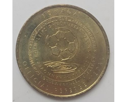 Спортивный жетон 2006 "FIFA WORLD CUP" Германия Чемпионат Мира по Футболу официальный жетон судьи
